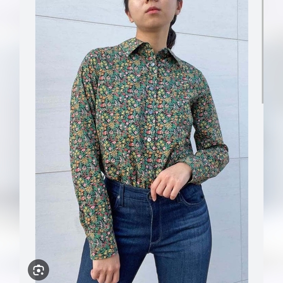 Margaret O'Leary slim floral shirt - Picture 2 of 6